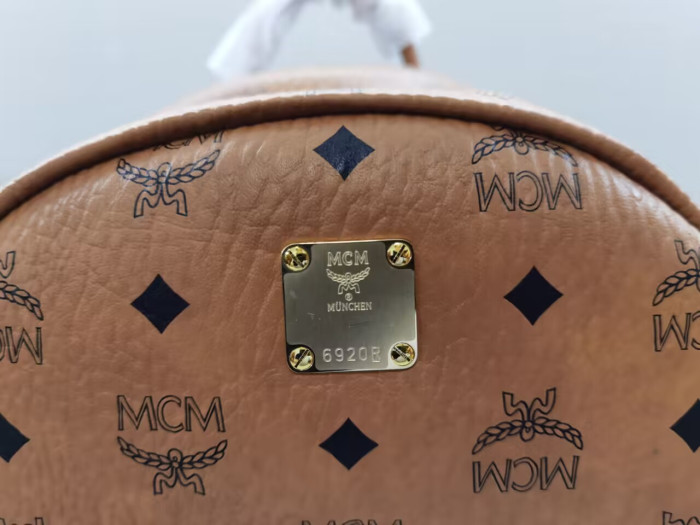 MCM backpack 13"W x 16"H x 5"D