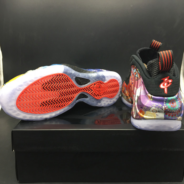 NIKE AIR FOAMPOSITE ONE LNY QS "LUNAR NEW YEAR 2018" AO7541-006