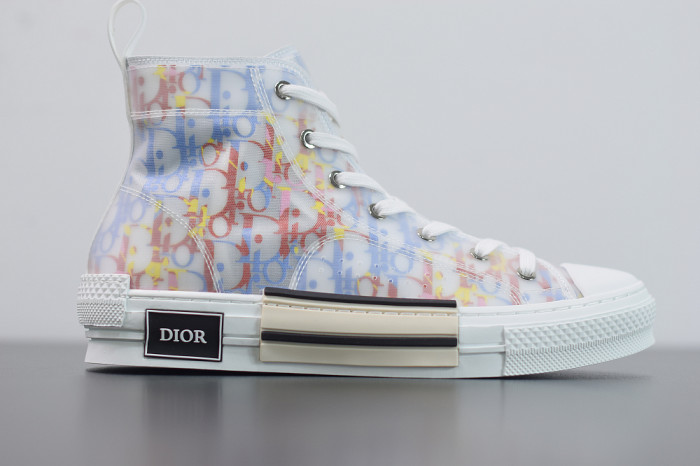 DR B23 OBLIQUE HIGH TOP SNEAKER“CD Ghosting”