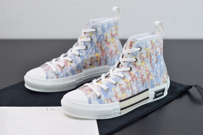 DR B23 OBLIQUE HIGH TOP SNEAKER“CD Ghosting”