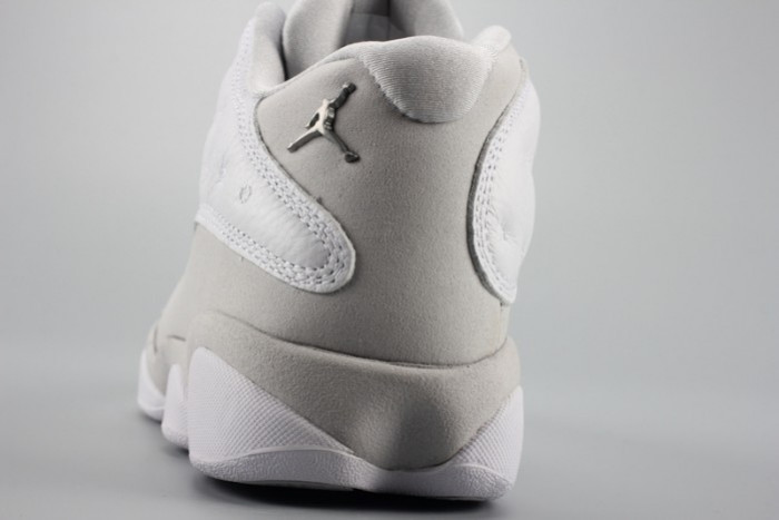 Air Jordan 13 Low“Pure Money” white mens 310810-100