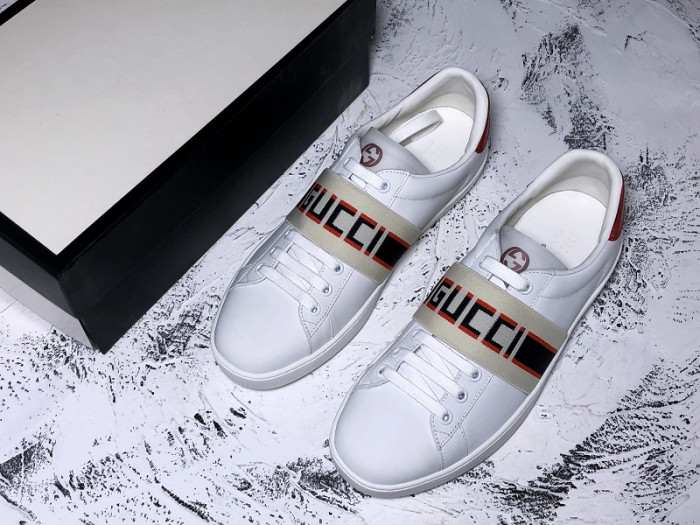 Ace GUCC Stripe Sneaker ‎523469 0FIV0 9091