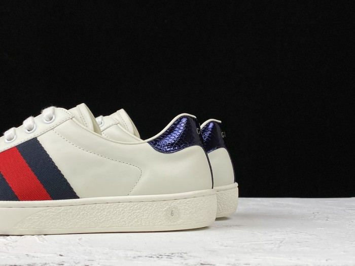 GUCC Ace Leather Sneaker 386750 02JR0 9072